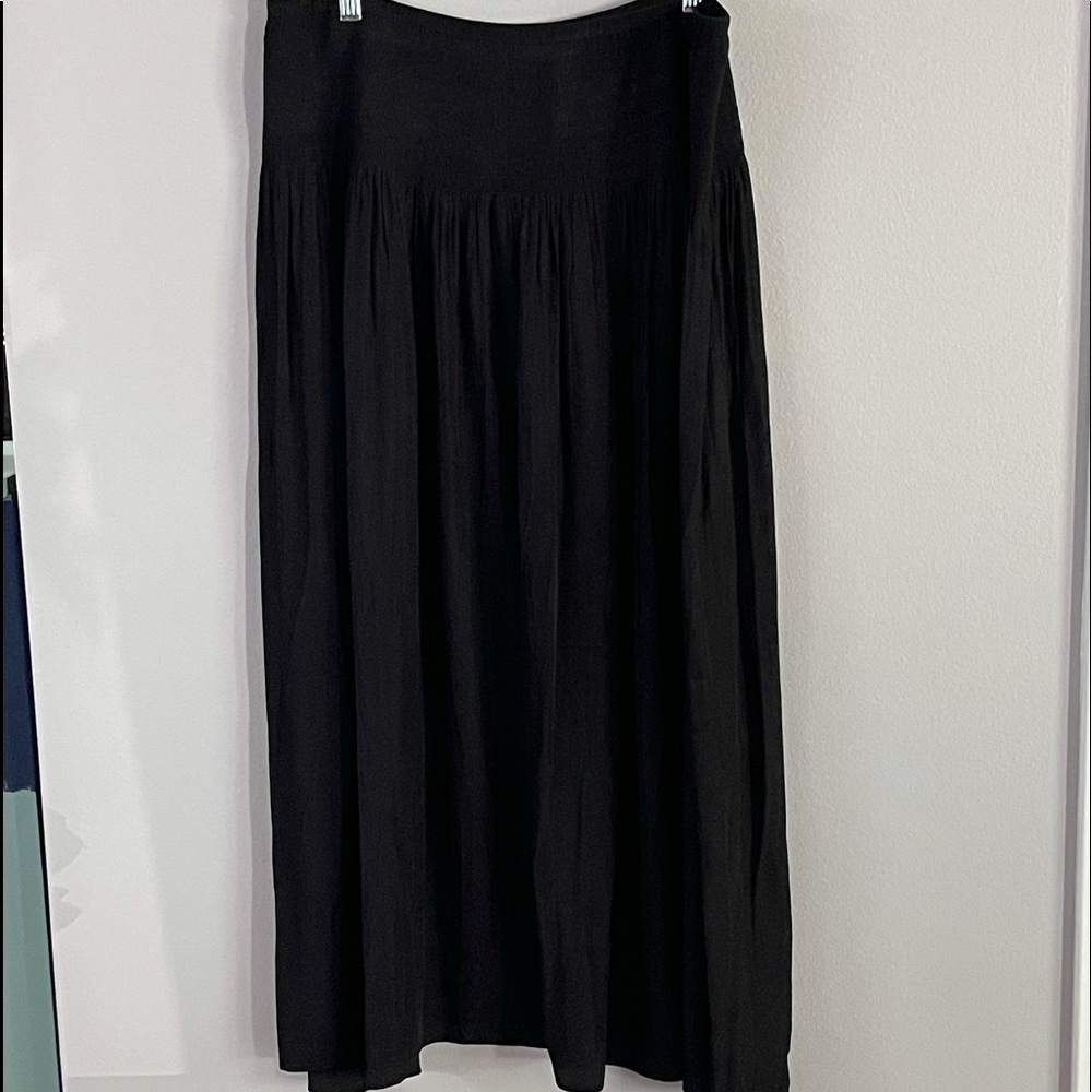 NWT Women’s J.Jill Black Maxi Skirt
